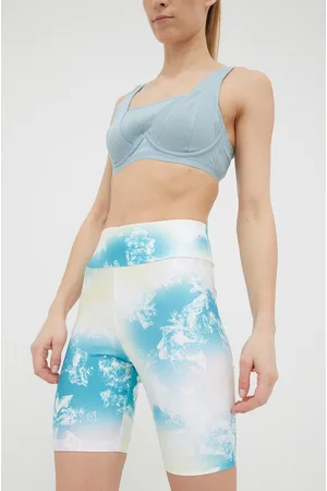 PUMA Szorty 533596 damskie wzorzyste high waist