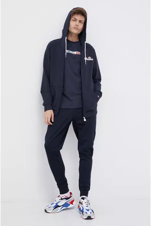 Ellesse Bluza męska kolor z kapturem z aplikacją SHS08782-112