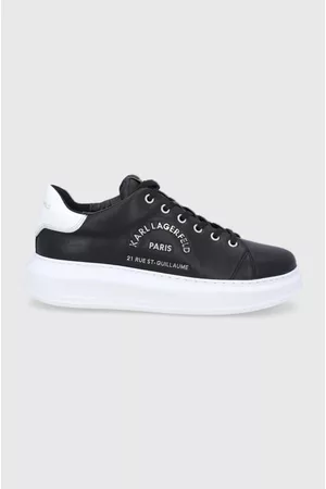 Karl Lagerfeld Buty skórzane KAPRI MENS kolor KL52539