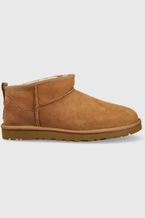 UGG śniegowce zamszowe Classic Ultra Mini 1137391.CHE-CHE