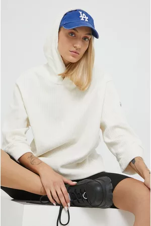 Fila Bluza damska kolor z kapturem gładka