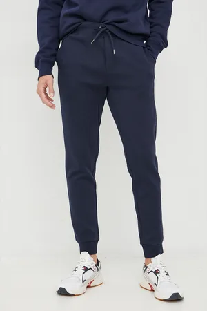 Ralph Lauren Spodnie dresowe męskie kolor gładkie