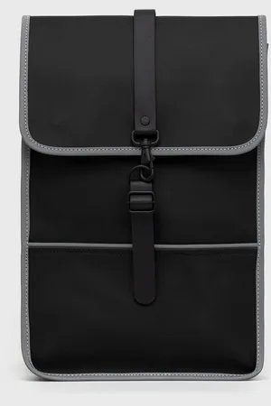 Rains Plecak 14080 Backpack Mini Reflective kolor duży gładki 14080.70-BlackRefle