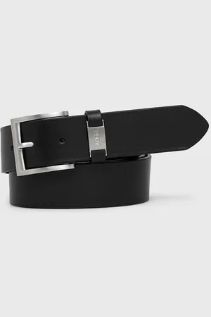 HUGO BOSS Pasek skórzany 50475116 męski kolor 50475116