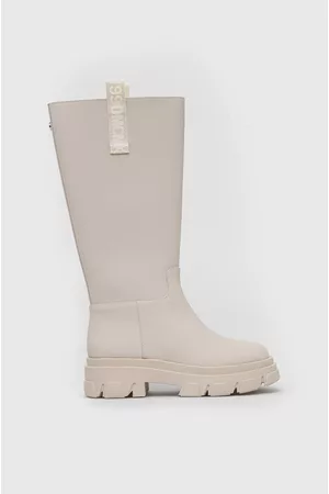 Steve Madden Kozaki Lodge damskie kolor na platformie SM11002139