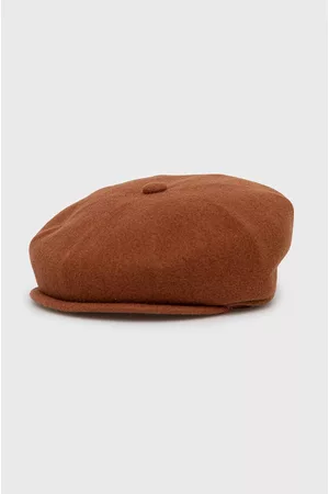 Kangol Kaszkiet wełniany kolor wełniany
