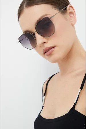 Alexander McQueen Okulary przeciwsłoneczne damskie kolor