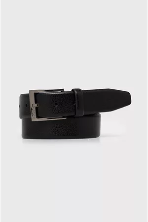 HUGO BOSS Pasek skórzany męski kolor 50479713