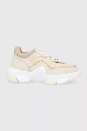 Furla Buty Wonder Lace-up kolor na platformie YE29WOF A0690 0523S