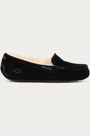 UGG Kapcie skórzane Ansley 1106878-BLK