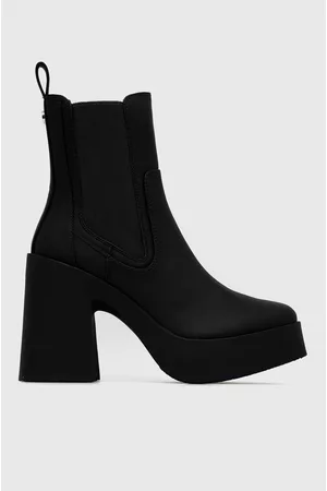 Steve Madden Sztyblety Climate damskie kolor na słupku SM19000002