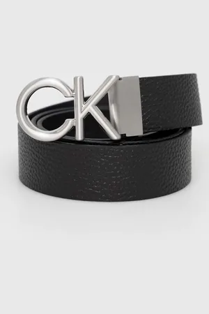 Calvin Klein Pasek skórzany męski kolor