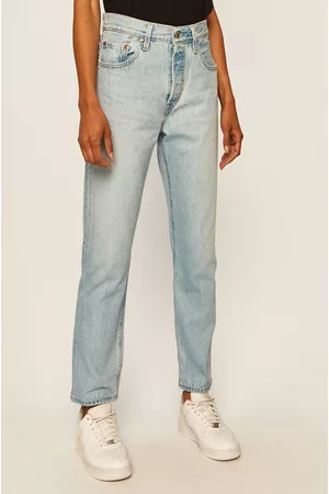 Levi's Kobieta Straight - Jeansy 501 Crop
