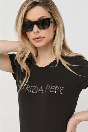 Patrizia Pepe T-shirt damski kolor