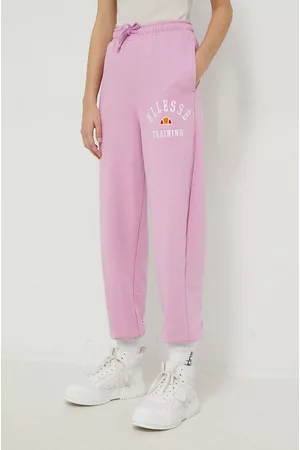Ellesse Spodnie dresowe damskie kolor z aplikacją