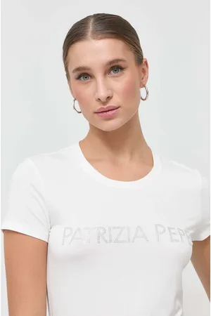 Patrizia Pepe T-shirt damski kolor