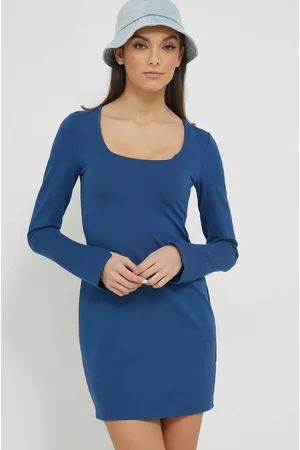 Abercrombie & Fitch Sukienka kolor mini rozkloszowana