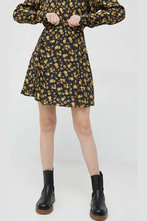 Tommy Hilfiger Spódnica kolor mini rozkloszowana