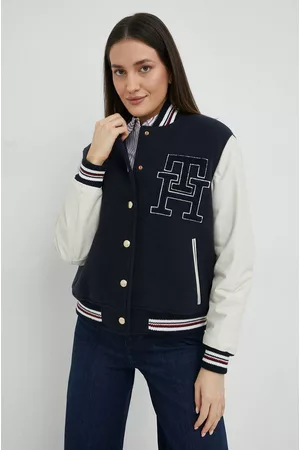 Tommy Hilfiger Kurtka wełniana kolor przejściowa