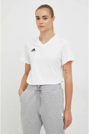 adidas T-shirt bawełniany Entrada 22 kolor HC0442