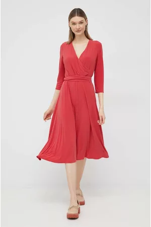Ralph Lauren Sukienka kolor mini rozkloszowana