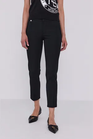 Ralph Lauren Spodnie 200747991001 damskie kolor proste medium waist