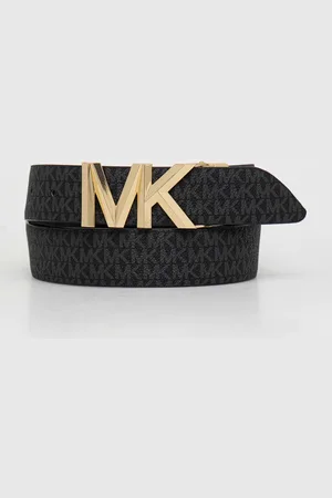 Michael Kors Pasek skórzany dwustronny damski kolor