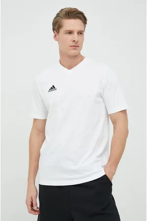 adidas T-shirt bawełniany Entrada 22 kolor gładki HC0452
