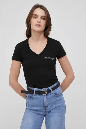 Armani Exchange T-shirt bawełniany kolor 8NYT81 YJG3Z NOS