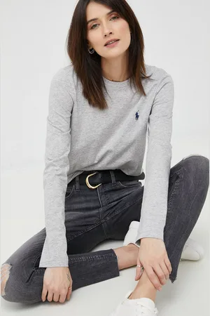 Ralph Lauren Longsleeve bawełniany kolor 211898699