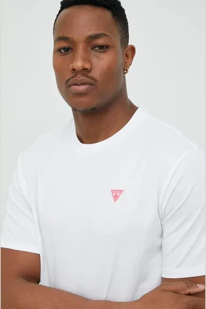 Guess T-shirt bawełniany kolor z aplikacją F3GI00 K8HM0