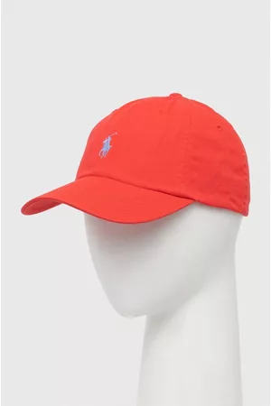 Ralph Lauren Czapka z daszkiem bawełniana kolor 710667709