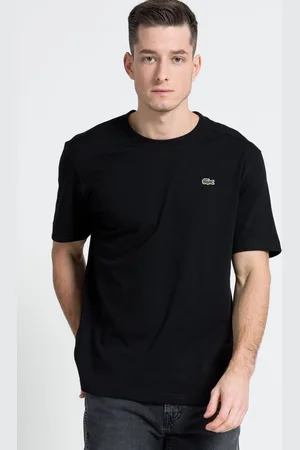 Lacoste T-shirt męski kolor gładki