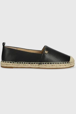 Ralph Lauren Espadryle skórzane Cameryn IV kolor 802905304001