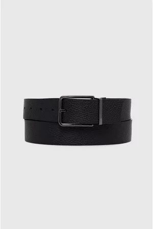 Calvin Klein Pasek skórzany męski kolor