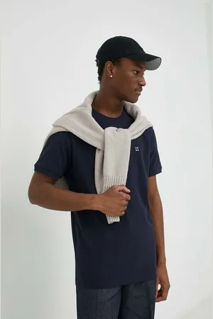 Les Deux T-shirt bawełniany kolor gładki LDM101007.