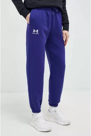 Under Armour Spodnie dresowe damskie kolor gładkie 1373034