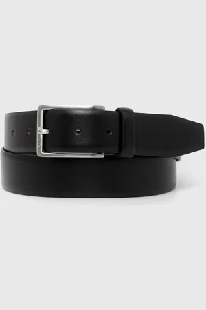 HUGO BOSS Pasek skórzany męski kolor 50491834