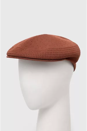 Kangol Kaszkiet kolor brązowy