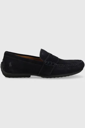 Ralph Lauren Mokasyny zamszowe Reynold męskie kolor 803893741001