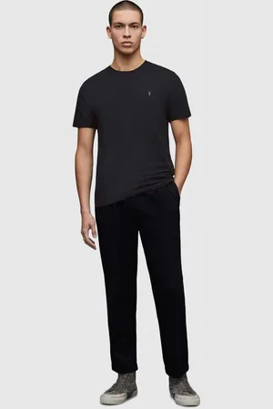 AllSaints T-shirt BRACE TONIC CREW męski kolor gładki MD131G