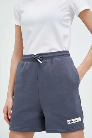 Ellesse Szorty damskie kolor gładkie high waist