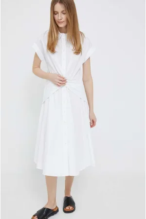 Ralph Lauren Sukienka kolor midi rozkloszowana