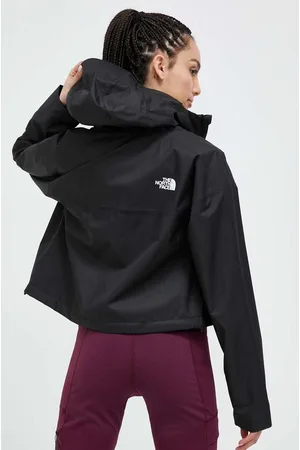 The North Face Kurtka outdoorowa Cropped Quest kolor przejściowa oversize NF0A55EPJK31