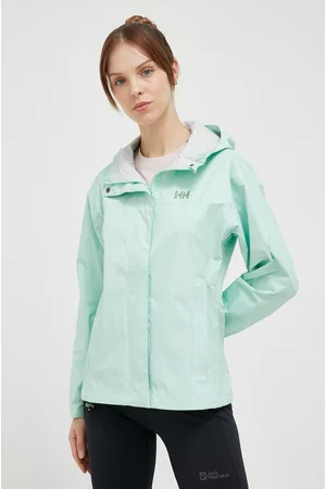 Helly Hansen Kobieta Kurtki Outdoor - Kurtka outdoorowa Loke kolor turkusowy