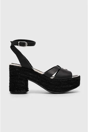 Pepe Jeans Sandały skórzane TAFFY kolor PLS90602