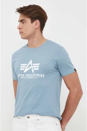 Alpha Industries T-shirt bawełniany kolor z nadrukiem