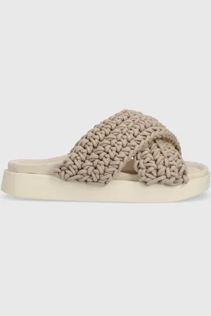 INUIKII Klapki Woven damskie kolor 70104-105