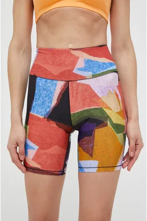 Casall Szorty treningowe wzorzyste high waist