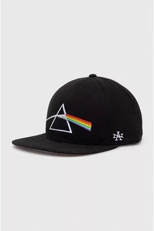 American Needle Czapka z daszkiem bawełniana Pink Floyd kolor z aplikacją